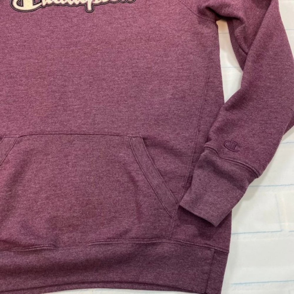 Champion Women's Hoodie Sweater Pullover‎ Purple - Picture 3 of 10